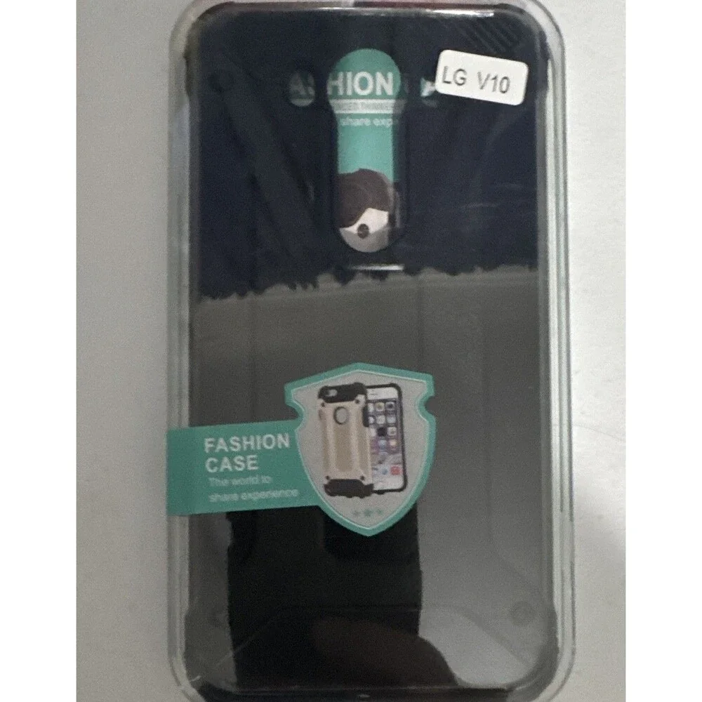 LG V10 Black Hard Back Case Phone Cover Fitted Protective Hard Case